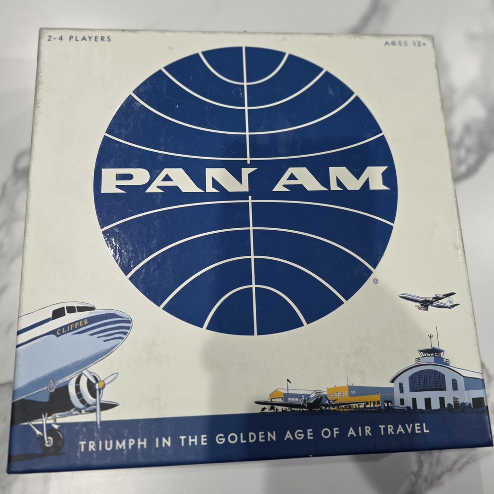 Funko Pan Am Board Game - Blue and White